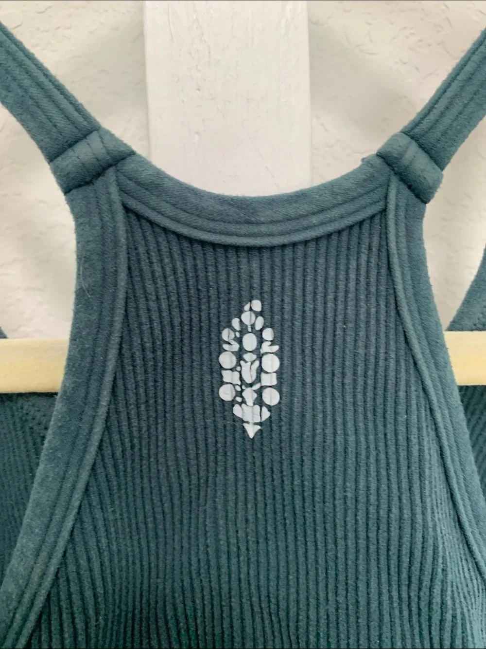 Free People Movement Happiness Tums Ribbed Racerback Cropped Tank Top